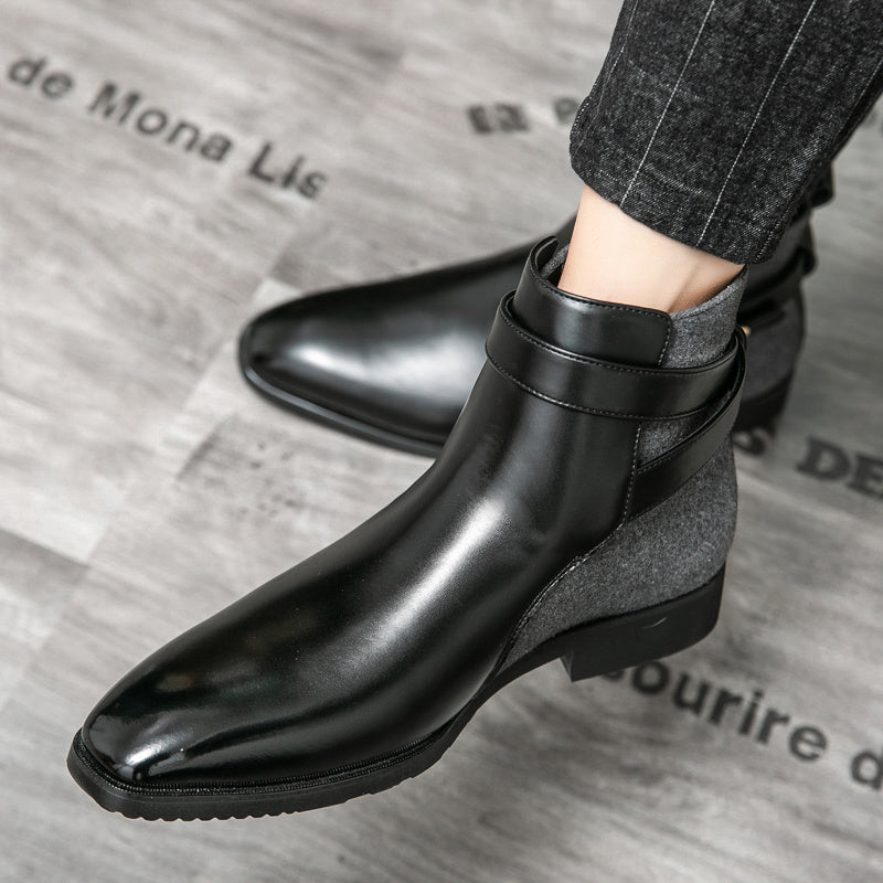 Bottines en Cuir pour Homme de Qualité