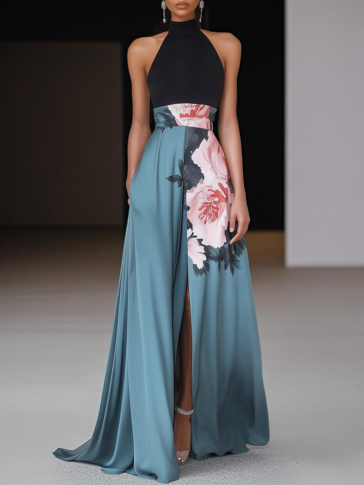 Robe Maxi Été sans Manches pour Femme - BerlinGlamour