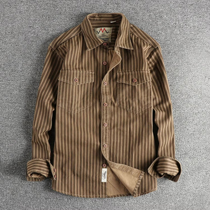 Chemise de travail homme classique
