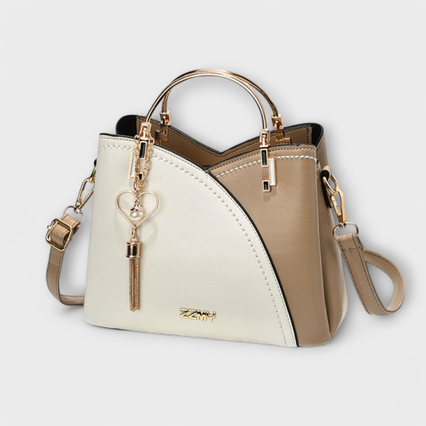 Sac à Main Femme Élégant avec Poignées Détachables