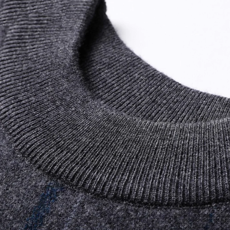 Pull Homme Col Rond Élégant et Confortable
