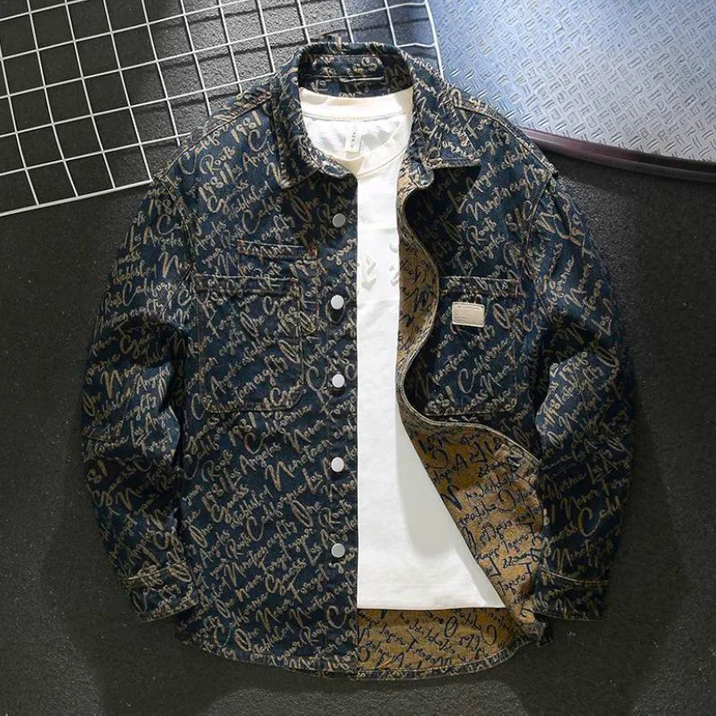 Blouson Homme Vieux Style Coupé Classique