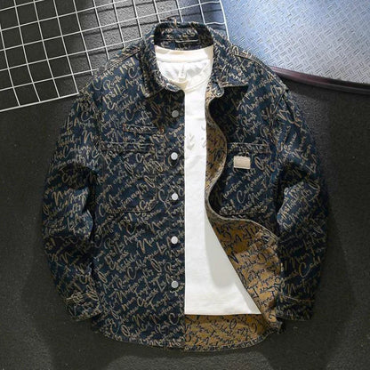 Blouson Homme Vieux Style Coupé Classique