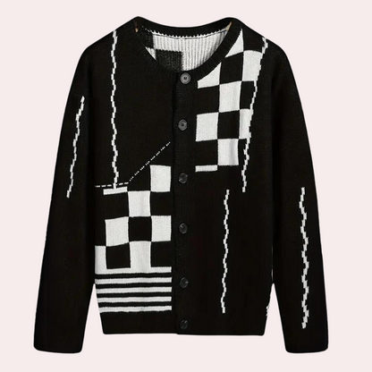 Cardigan Homme Tricot Chaud et Confortable - PanierRoyale