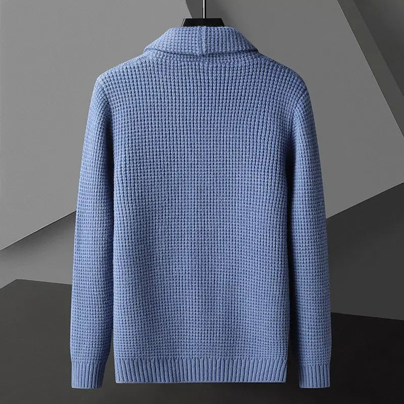 Pull Homme Hiver en Laine - Style Détente Vintage
