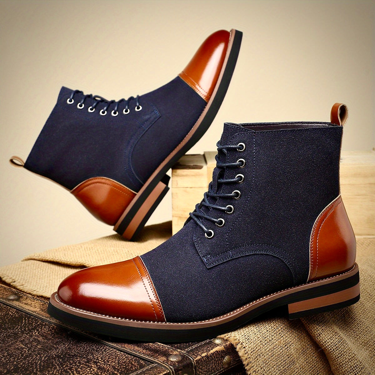 Chaussures Homme Oxford Cuir Noir Élégant