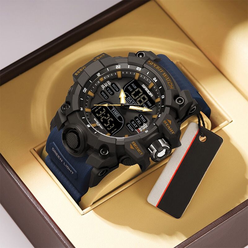 Montre Sport Homme Digitale Étanche