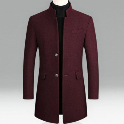 Manteau Homme Long Classique et Élégant pour Hiver