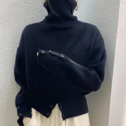 Pull Col Montant Femme Confort et Chaud