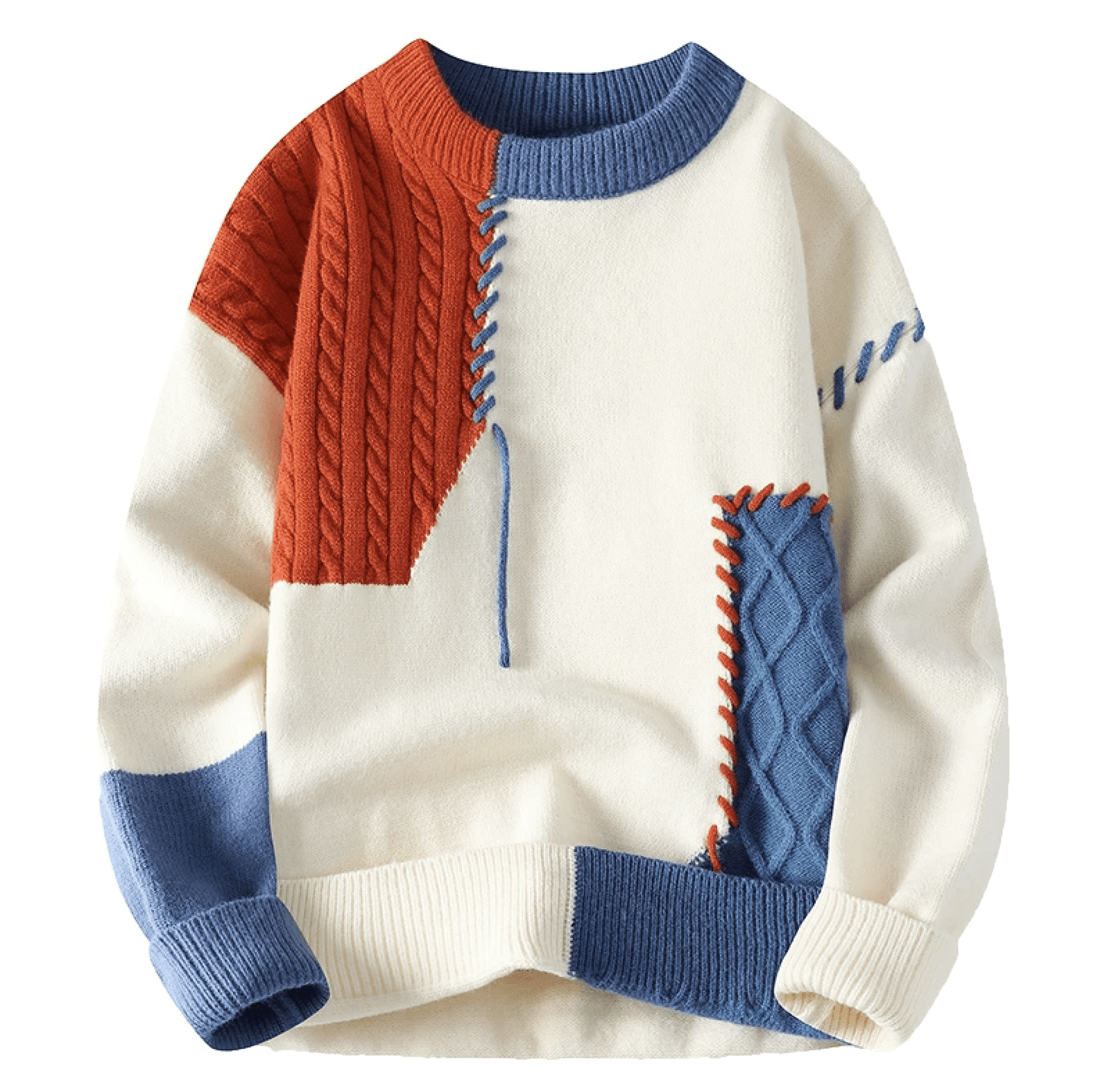 Pull Homme Hiver Élégant Slim Fit