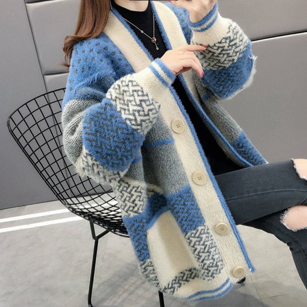 LEHIWA - Gilet Ample pour Femmes