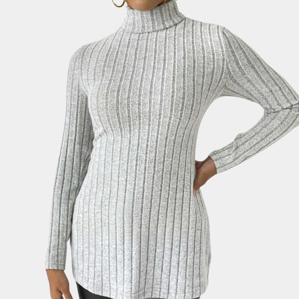 Pull Col En V Haut Femme Élégant - PanierRoyale