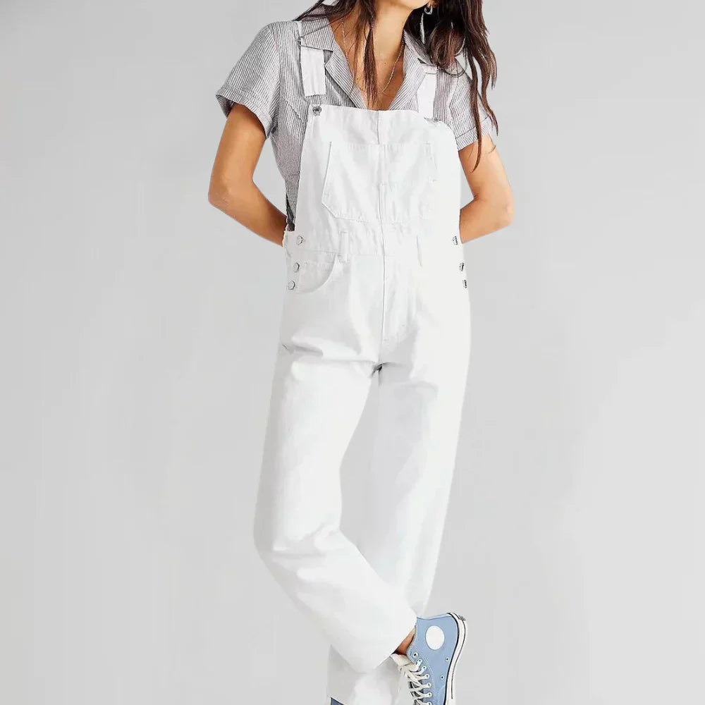 Combinaison Jean Femme Slim Confortable et Élégante