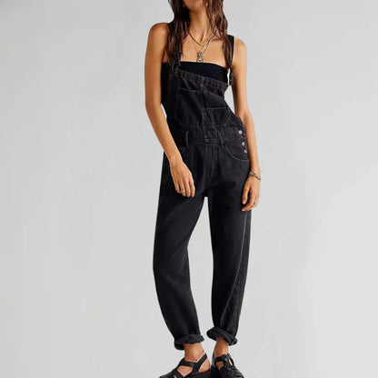 Combinaison Jean Femme Slim Confortable et Élégante