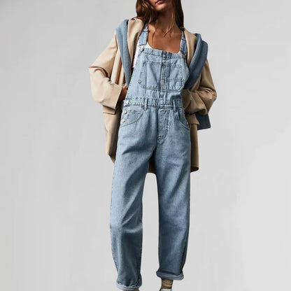 Combinaison Jean Femme Slim Confortable et Élégante