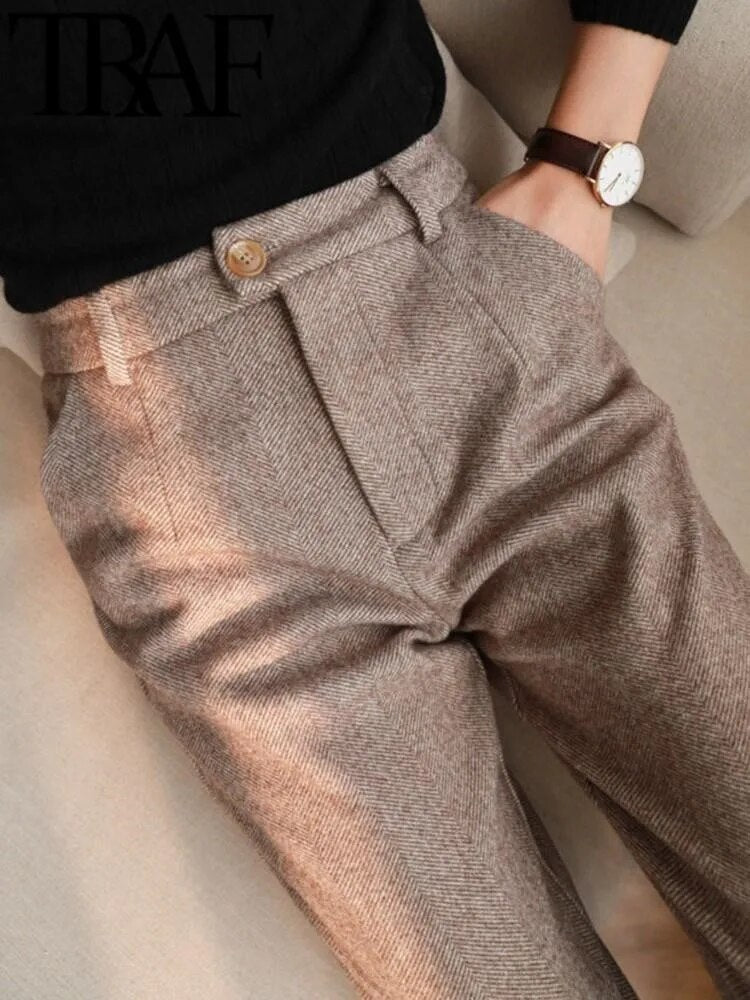 Pantalon Femme Élégant pour Tous Les Occasions