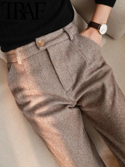 Pantalon Femme Élégant pour Tous Les Occasions