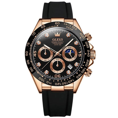 Montre Homme Élégante Acier Inoxydable