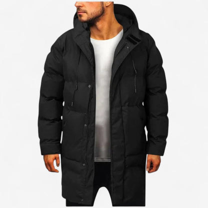 Manteau d'Hiver Épais et Doublé avec Manches Longues
