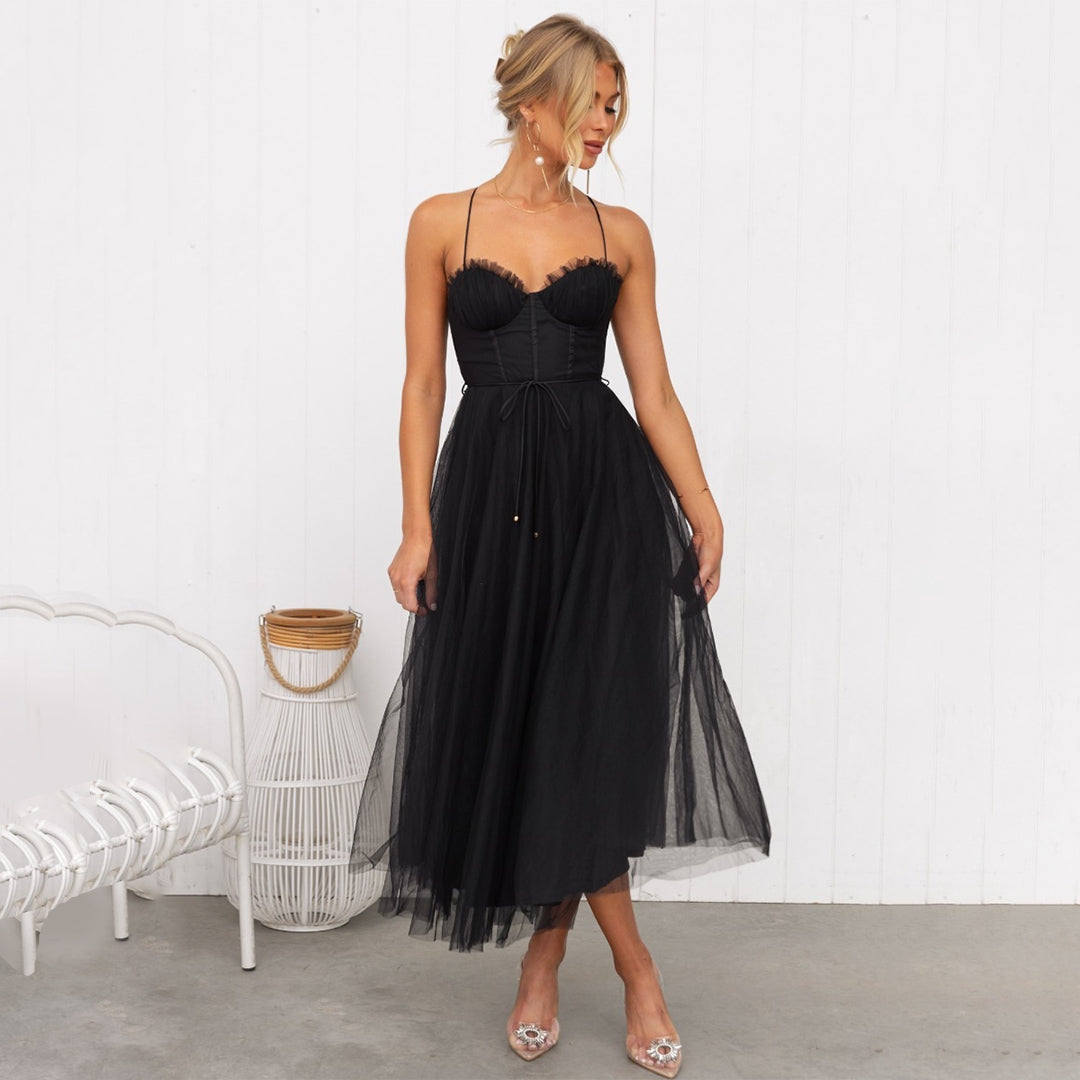Robe de Soirée Chic et Élégante pour Mariage et Gala