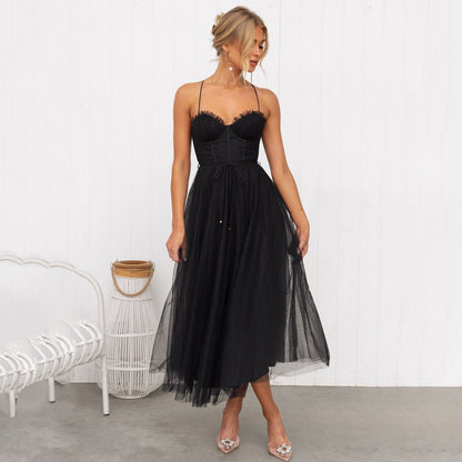 Robe de Soirée Chic et Élégante pour Mariage et Gala