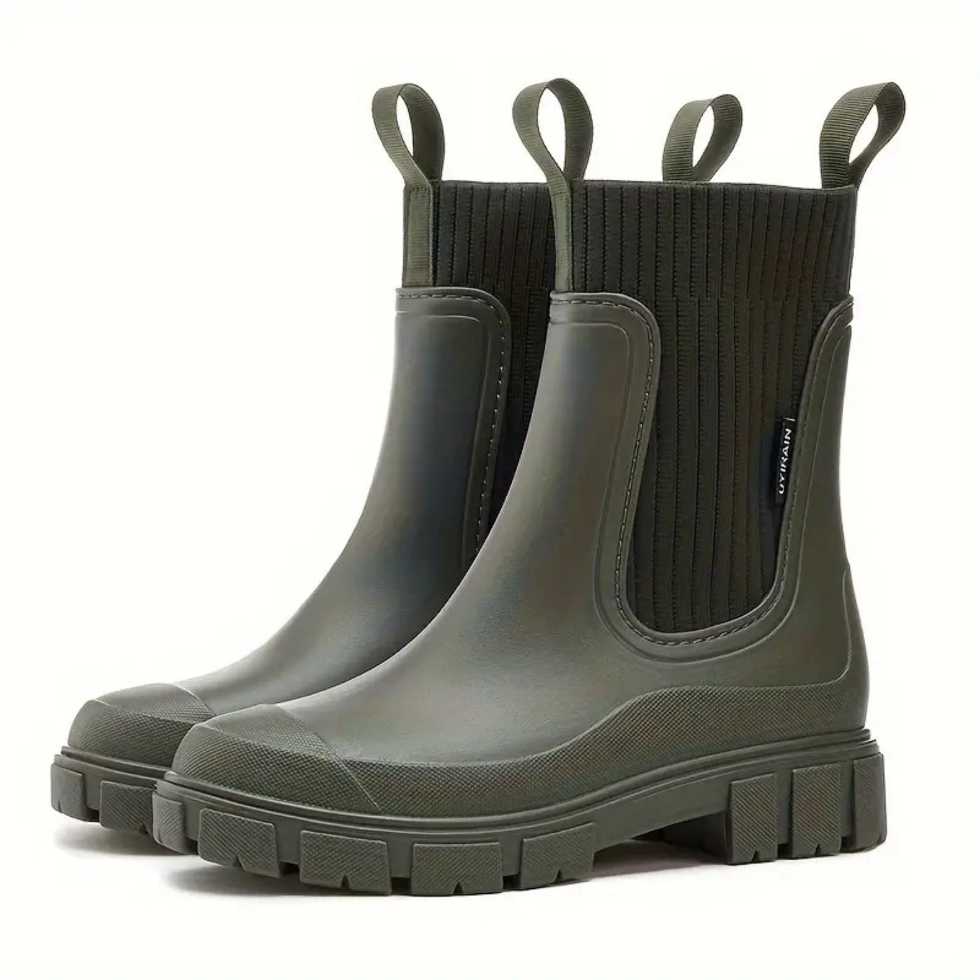 Bottes Hiver Imperméables avec Semelle antidérapante et Fermeture Éclair