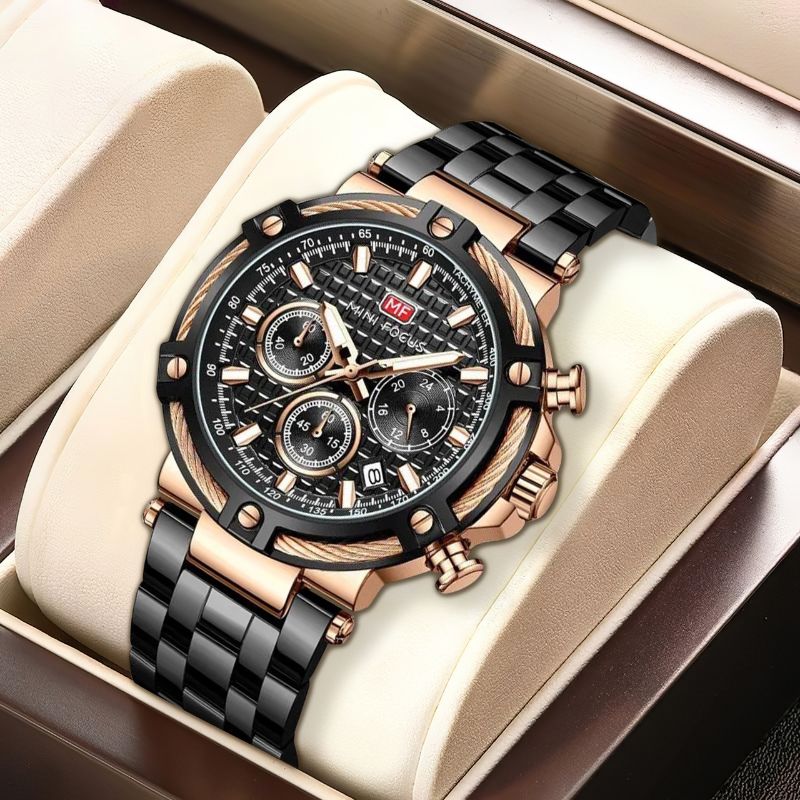 Montre de Plongée Homme Marine Étanche