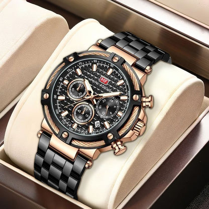 Montre de Plongée Homme Marine Étanche