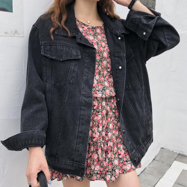 Veste en Denim Decorée - vue 4