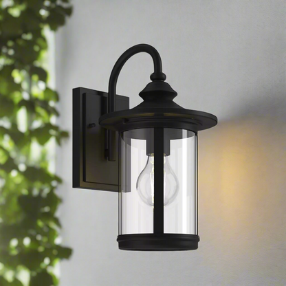 Zayra™ – Applique Murale Extérieure Élégante en Aluminium & Verre