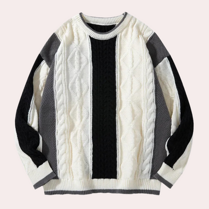 Pull Homme Hiver Laine Douce et Chaud - PanierRoyale