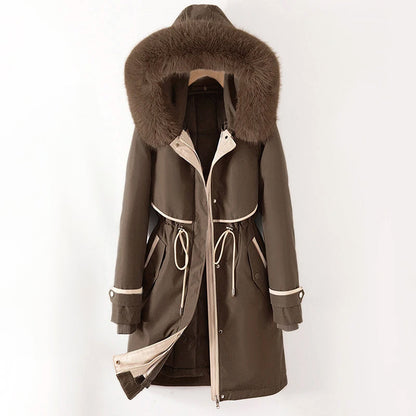 Veste Ski Femme Imperméable avec Capuchon