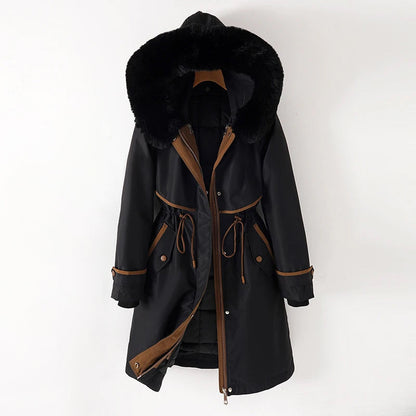Veste Ski Femme Imperméable avec Capuchon