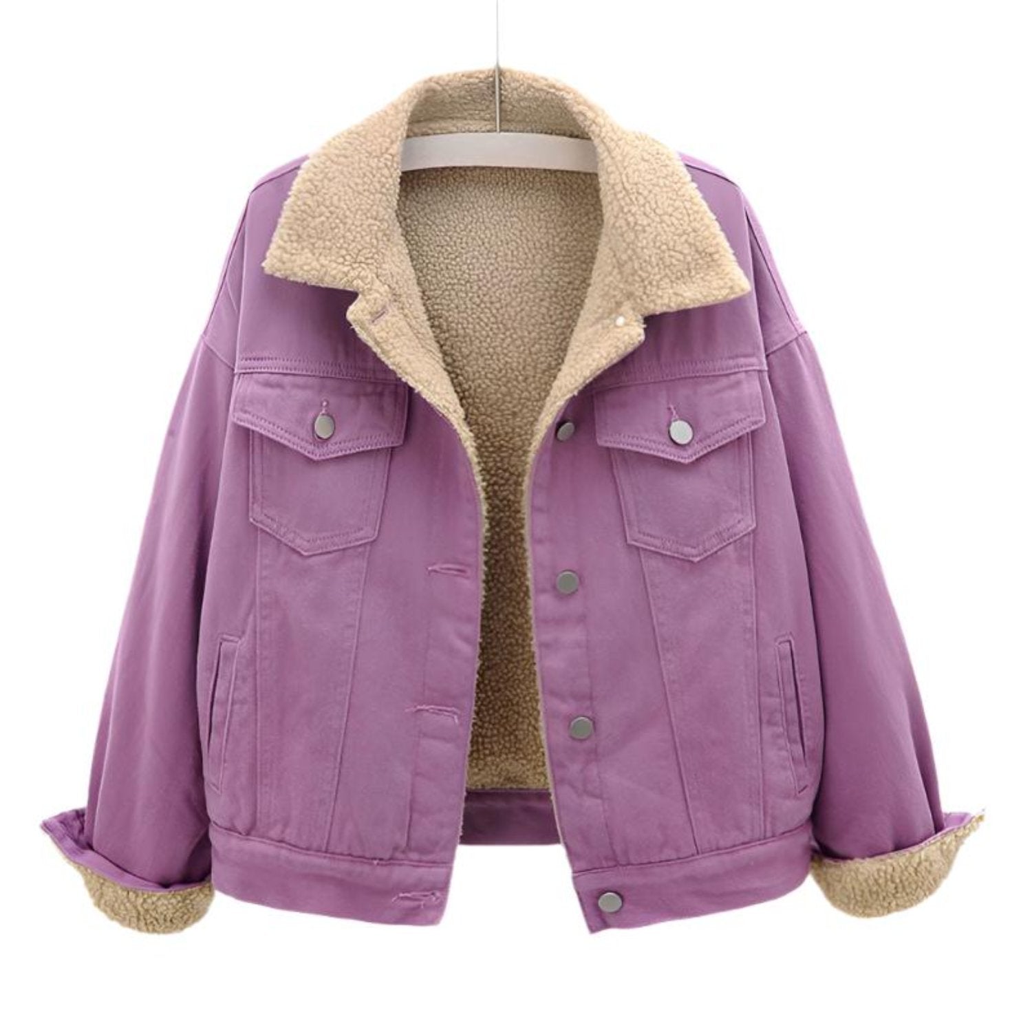 Veste Femme Hiver Élégante à Fermeture Éclair Longue - PanierRoyale