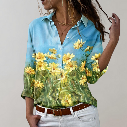 Chemise Femme Manches Longues Chic et Élégante