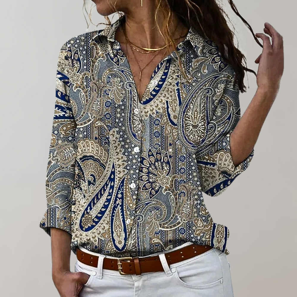Chemise Femme Manches Longues Chic et Élégante - PanierRoyale