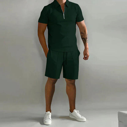 Polo et Shorts Homme Été Élégants et Modernes