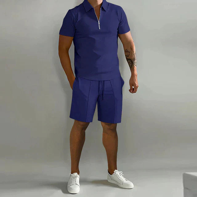 Polo et Shorts Homme Été Élégants et Modernes - BerlinGlamour