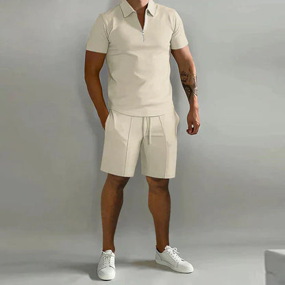 Polo et Shorts Homme Été Élégants et Modernes