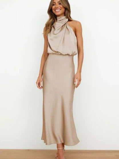 Robe Été Féminine Col V avec Dentelles