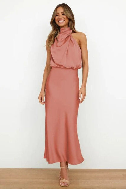 Robe Été Féminine Col V avec Dentelles