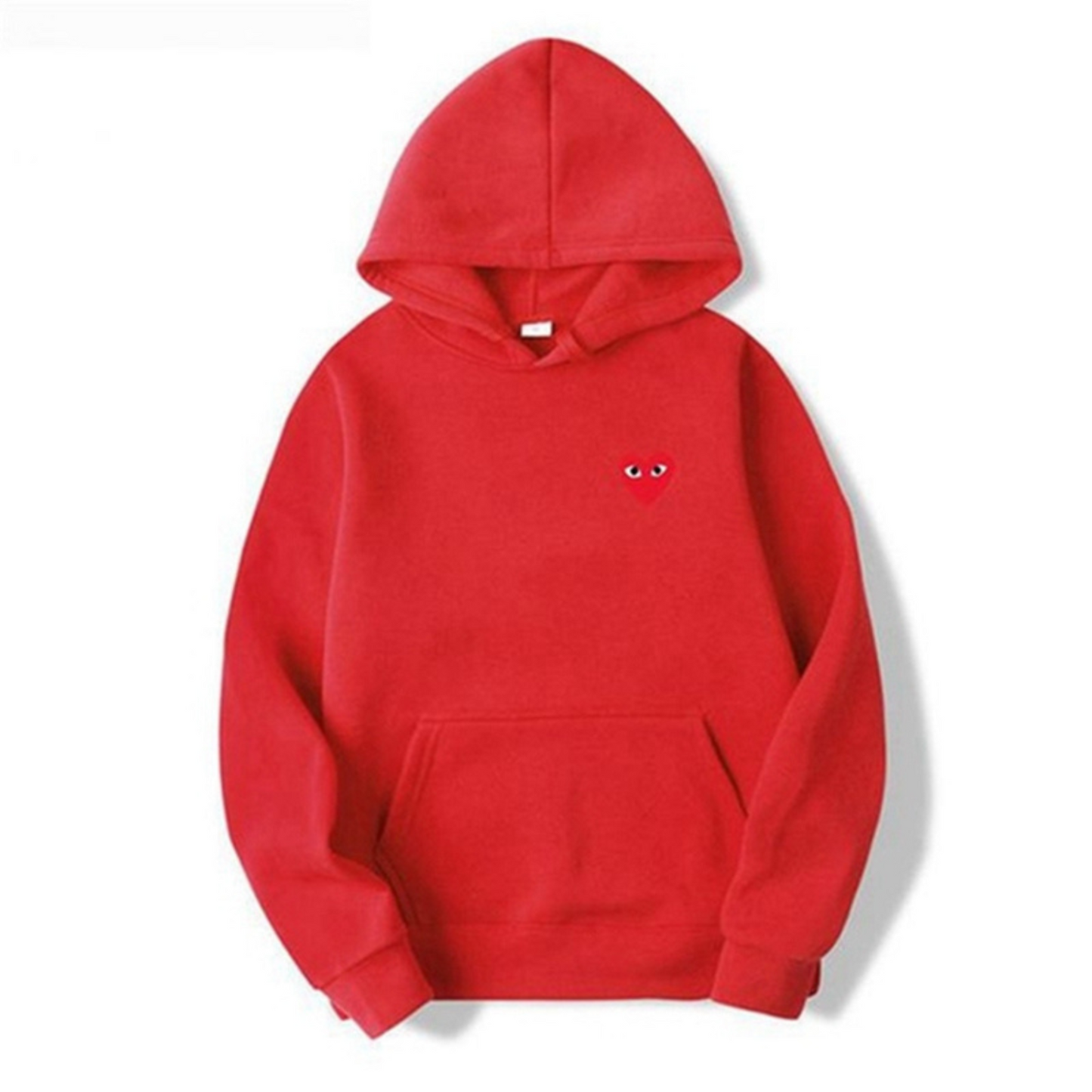 Pull à Capuche Streetwear avec Poche Avant et Détail Cœur