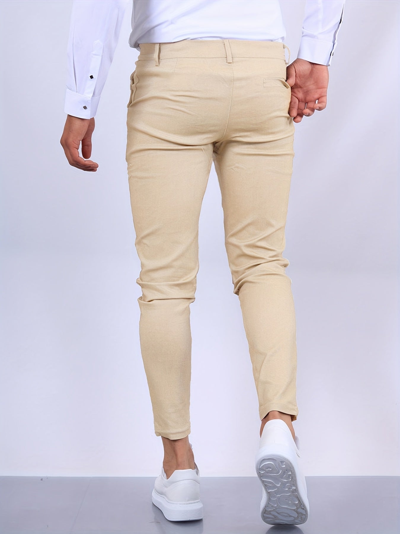 Pantalon Homme Slim Fit Élégant - Design Moderne et Raffiné