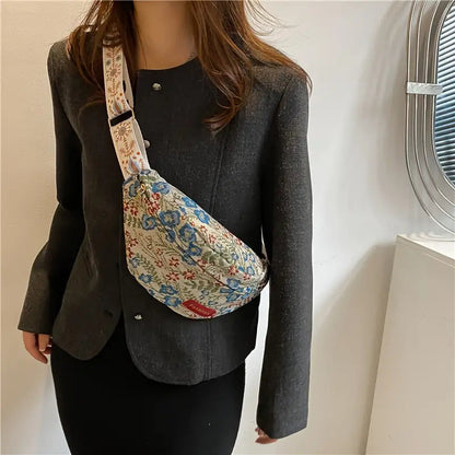 Sac à bandoulière imprimé femme élégant