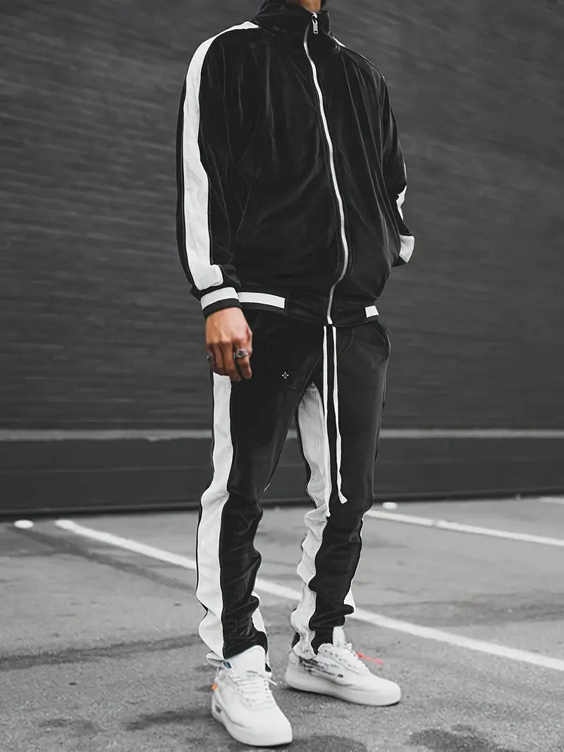 Survêtement Sport Homme Décontracté 2 Pièces