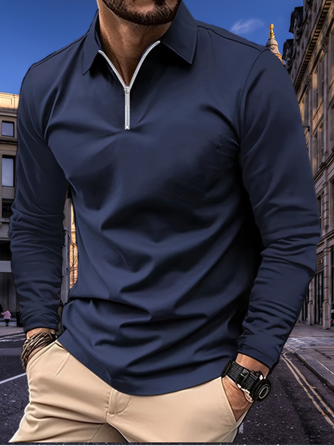 Chemise Homme Décontractée à Boutons pour Tous les Jours