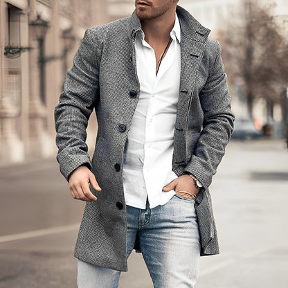 Manteau Homme Hiver Carreaux Détachable et Imperméable