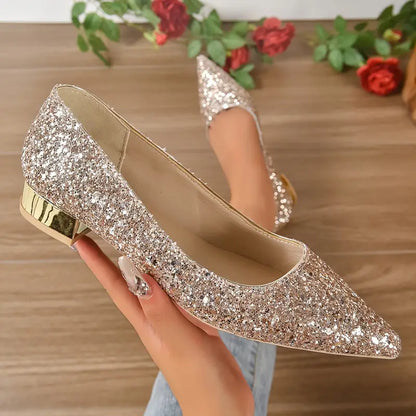 Emilias - Chaussures Plates Pailletées Chic