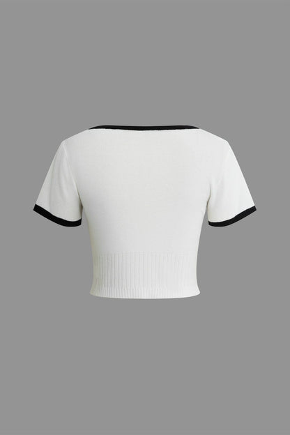 Ensemble Femme Tricoté 2 Pièces Décontracté