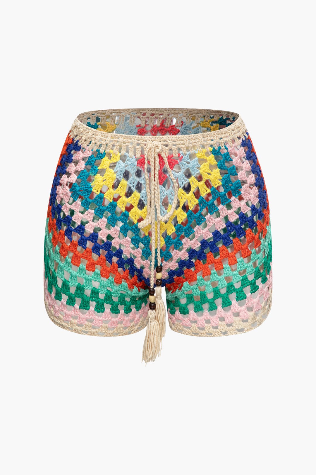 Ensemble Boho Bustier et Shorts de Plage